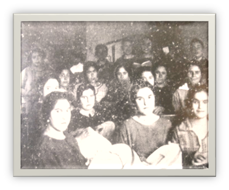 Alumnas de la Escuela Dominical